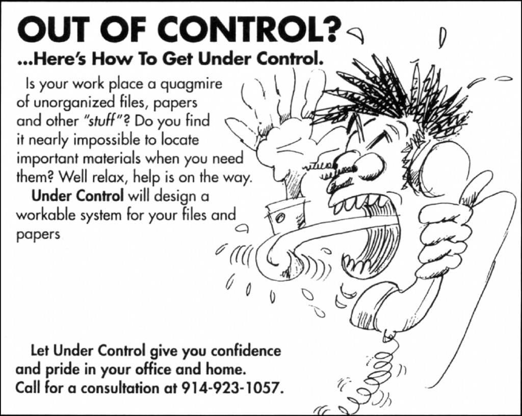 Out of Control? Here's How To Get Under Control.