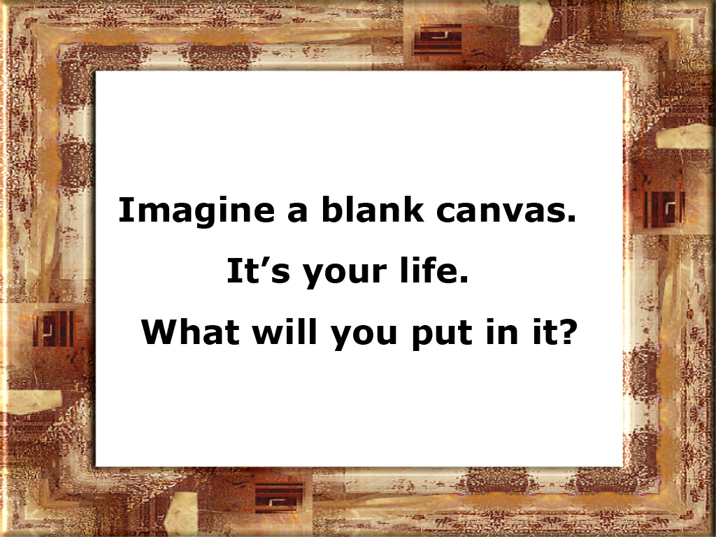 Imagine a blank canvas: Minimalism or something else?